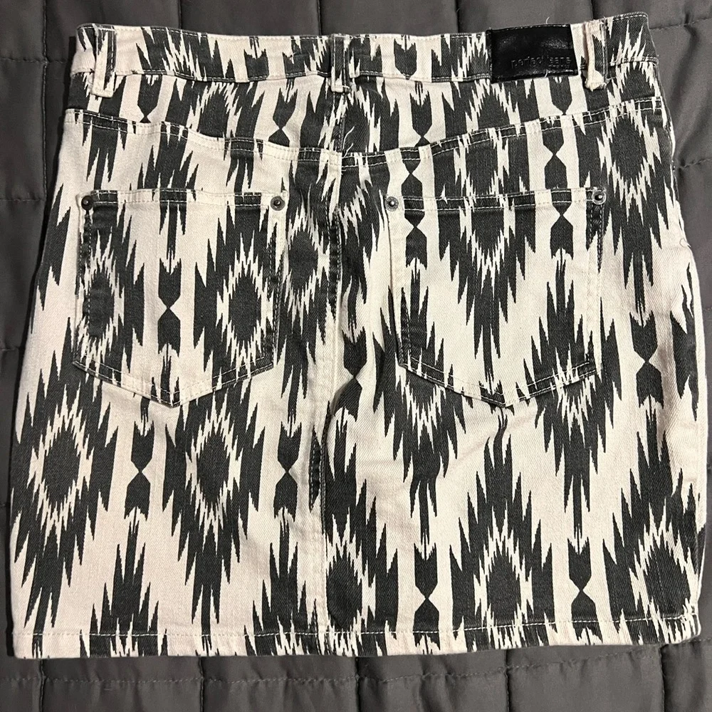 TRIBAL Mini Jean Skirt - Picture 4 of 4